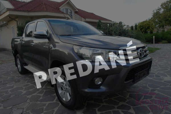Toyota DC 2.4 I D-4D Active 4x4 pick up, M6, 110kW, 4d.