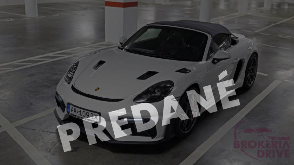 Porsche Boxster 718 Spyder RS